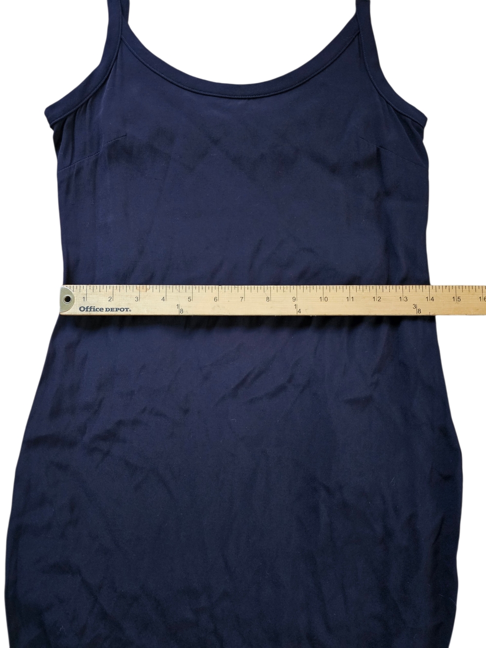 Ted Baker Navy and Ivory Slip Dress - Picture 4 of 8